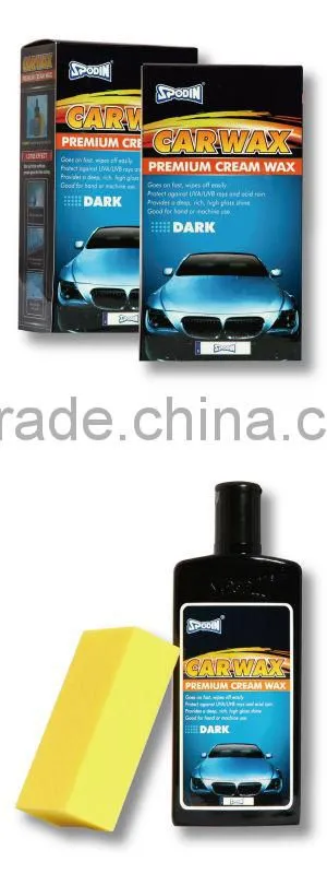 Car Care Products Premium Black Wax, Cleaning Wax with gloss
