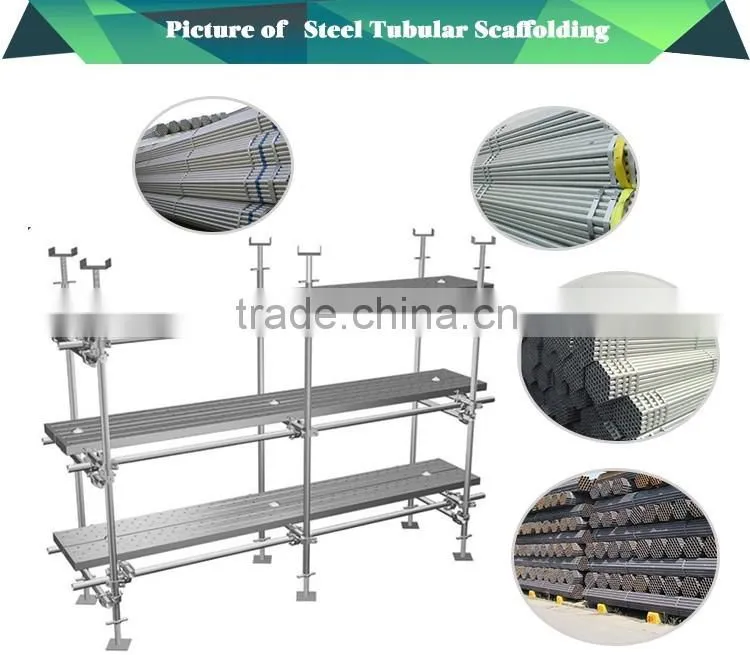 BS1139 hot dipped galvanized scaffolding tube