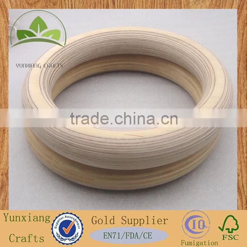wooden flying rings&the swinging ring for Gymnastics