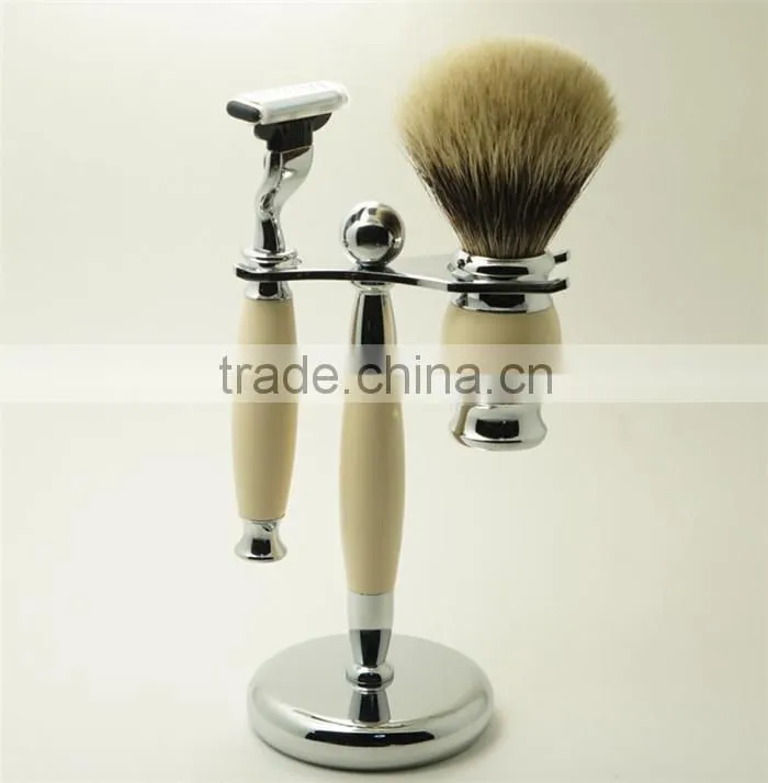 Wholesale Beard Brushes Private Label Shaving Razor Travel Shaving Kits