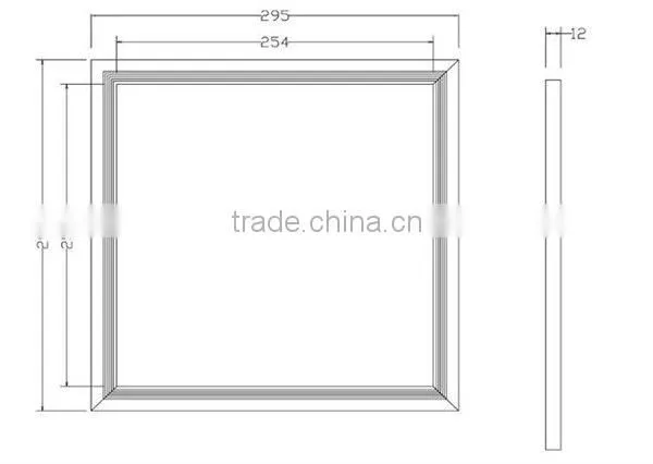 3 years warranty 600x600mm 36w led pendant light
