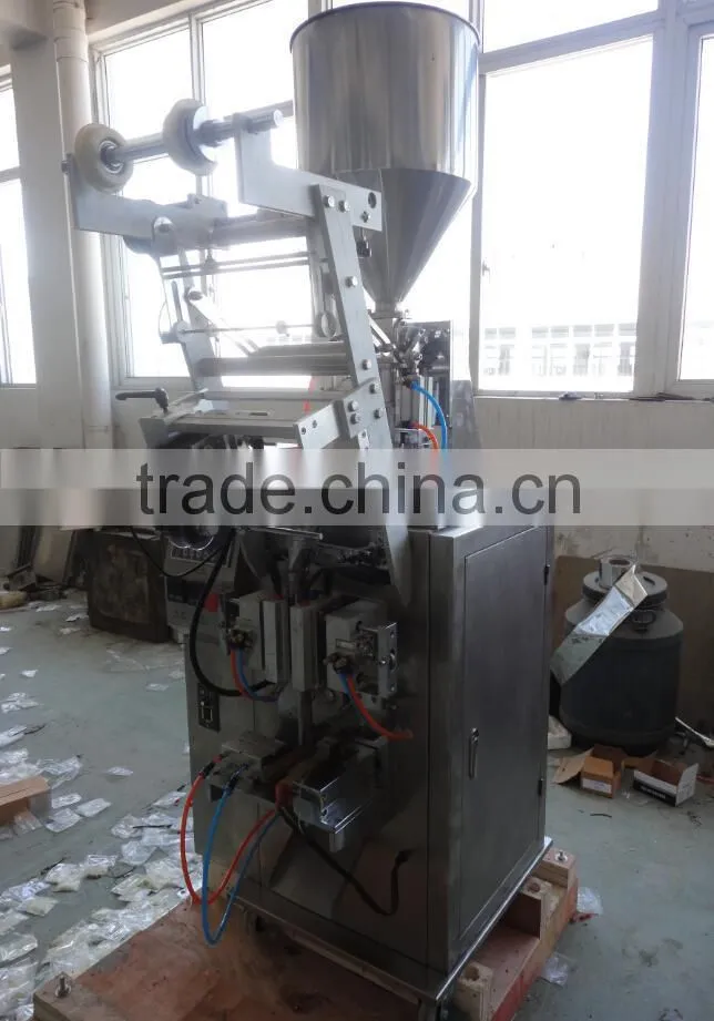 chili sauce liquid sauce sachet pouch packing machine