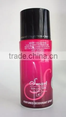 Turkish Smart deodorant/parfume Body Spray For Man And Woman