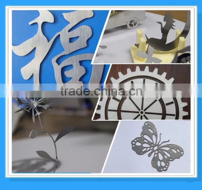 stainless steel/carbon steel/mild metal sheet 300w 500w fiber laser cutting machine