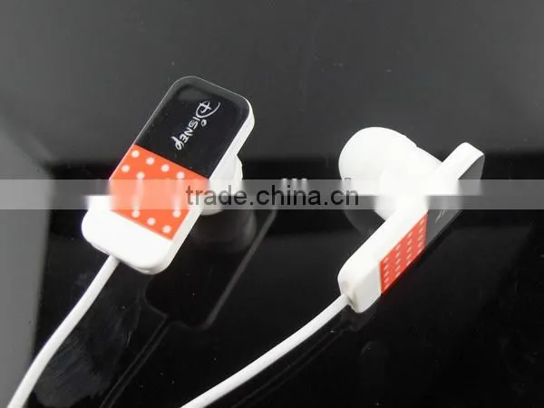 Fashional design newest color plastic earbud shantou manufacture