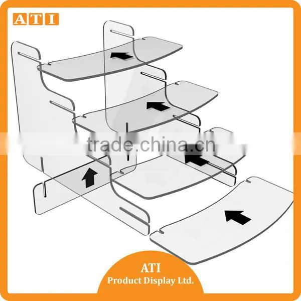 Hongkong ATI factory wholesale acrylic clutch bag display