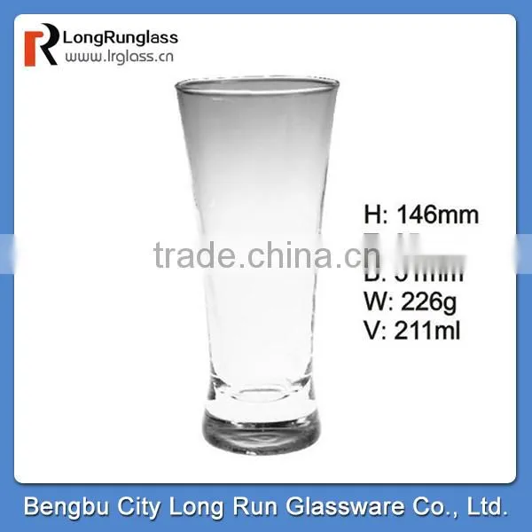 LongRun 280ml new crystal beautiful flower vases for wedding with high quality