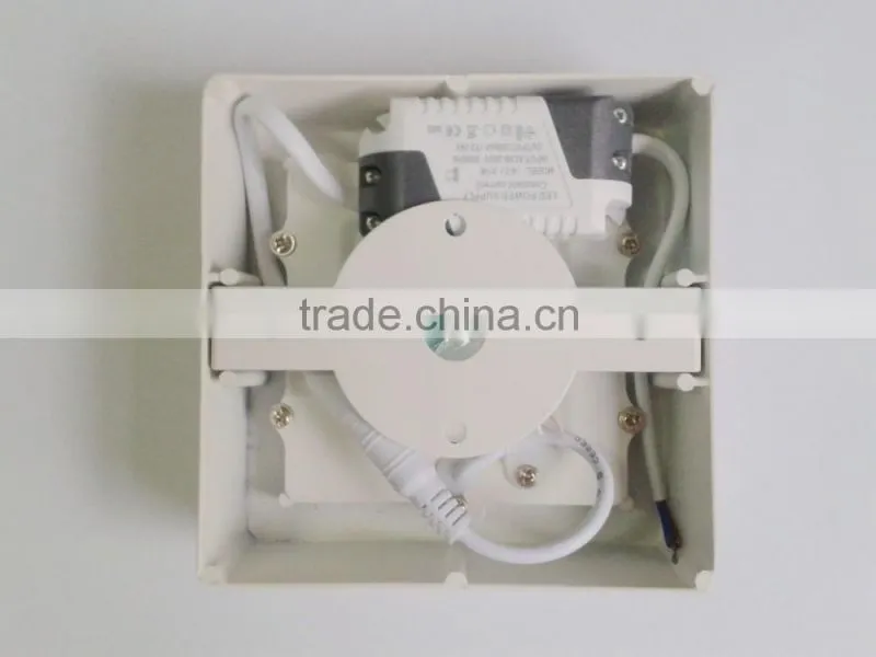 Surface mounted AC85-265V 6W12w18w24w36w ceiling lamp led round panel lights