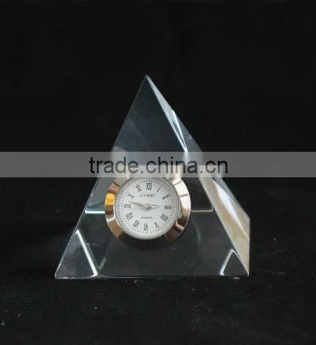 2016 pretty clear cheap crystal clock