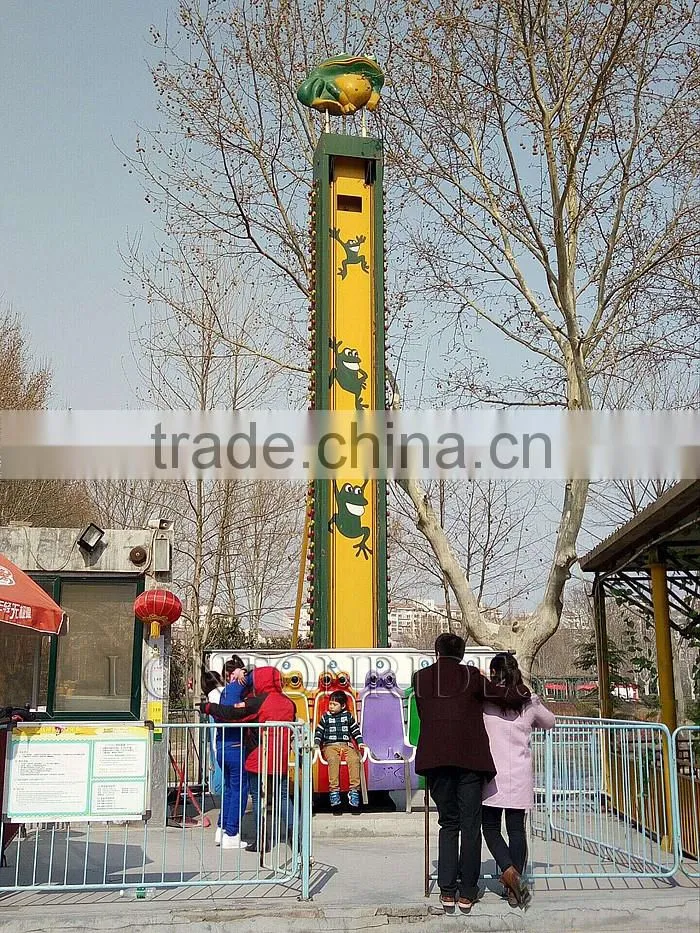 Free Fall Kids Frog Jumping Indoor Amusement Park Rides For Sale