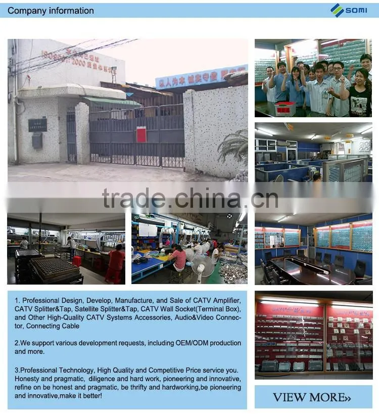 Hot Product Alloy Zinc catv splitter