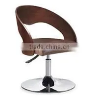 2015 New Soft Cushion Plywood Wheels Chairs for Restaurant Use