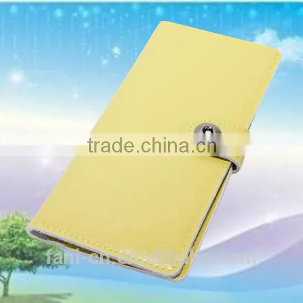 2015 new arrival and latest design ladies leather clutch purse with many colors choosing