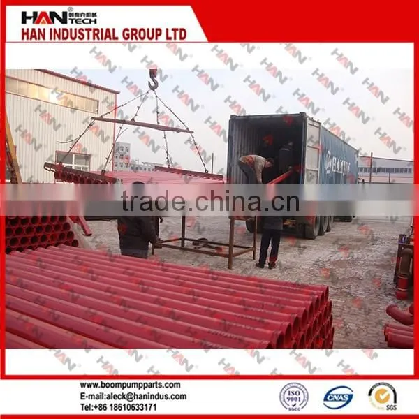 delivery pipe concrete pump ST52 DN125*3M Twin-Wall Pipe CIFA 2.5+2mm