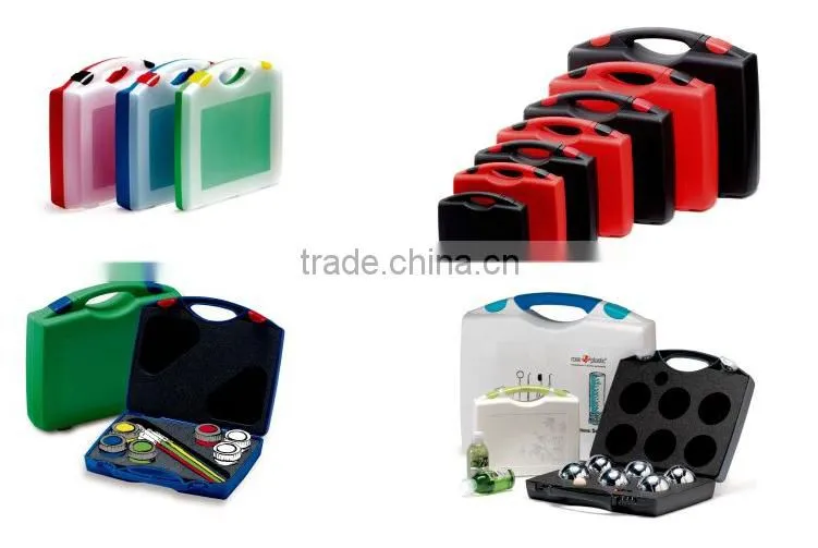 Grid adjustable personal care cosmetic fitting display custom logo printed storage design pp pp pvc transparent hinged gift box