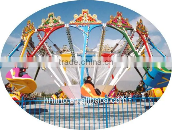 Fun amusement park rides kiddies small equipment super swing rides