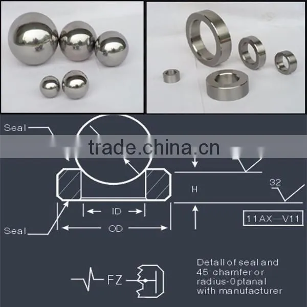 Titanium Carbide valve ball