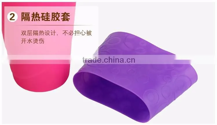 unbreakable High Quality Silicone Collapsible Travel Mug