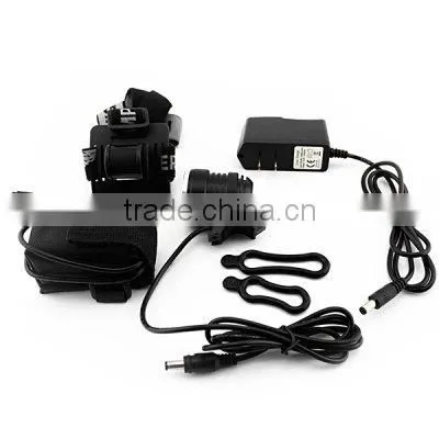 high brightness headlamp 3 led rechargeable led headlamp