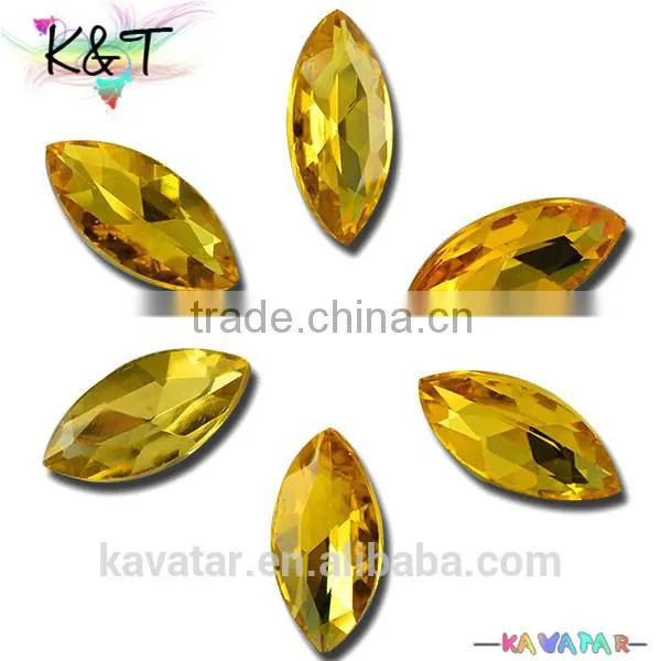 Fashion pointback Rhinestones Gems