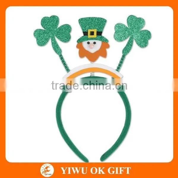 Wholesale Clover Shape St Patricks Day Party Decoration Headband