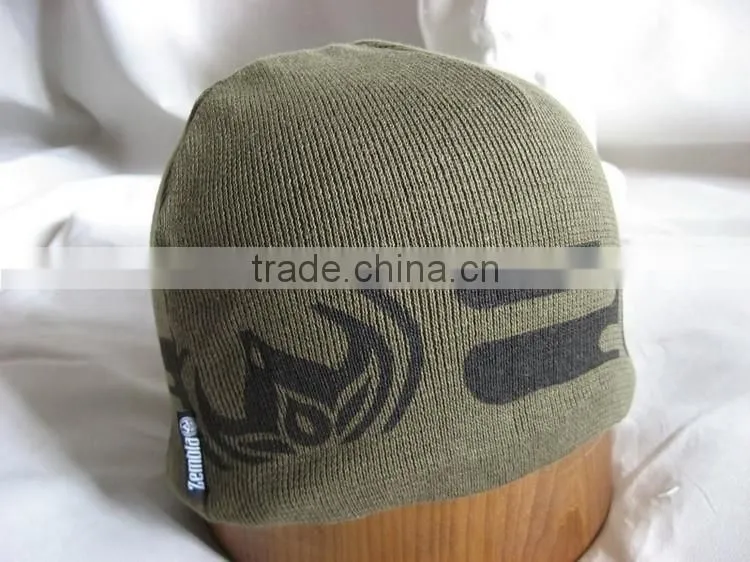 knitted summer beanie hat