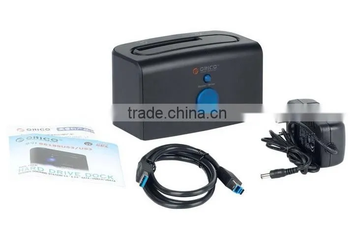 2.5 3.5 SATA HDD docking station ORICO 6618SUS USB e-SATA Hard Drive caddy HDD case Enclosure