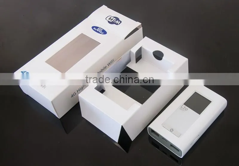 OEM portable 100Mbps 4g dual sim card router