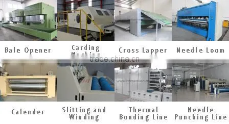 Hottest Sales SNK type coconut fiber production nonwoven line