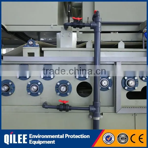 food & beverage sewage treatment equipment belt filter press machine