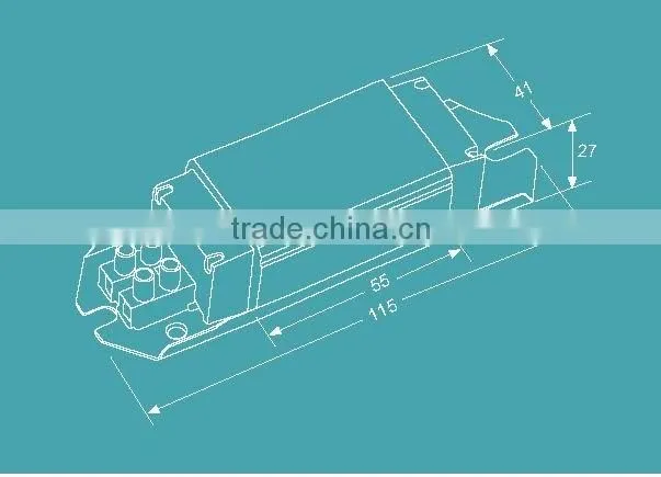 SDAP-PLC(D) 26W PLC Flat-back magnetic ballast in lighting