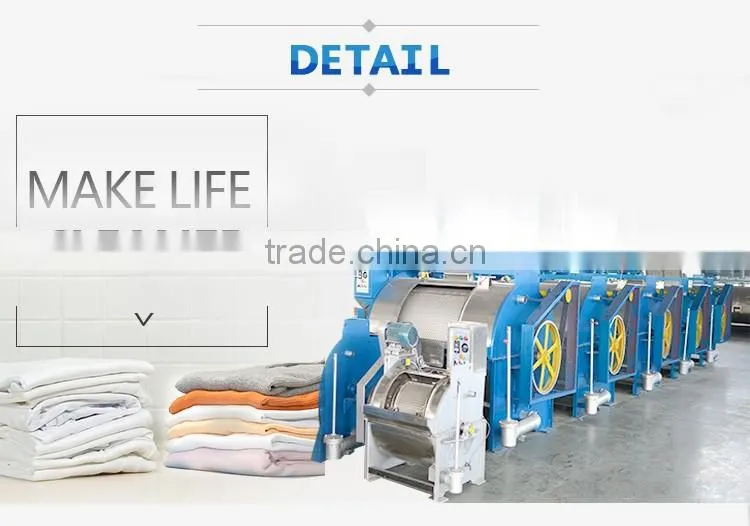 Professional horizontal laundry machine