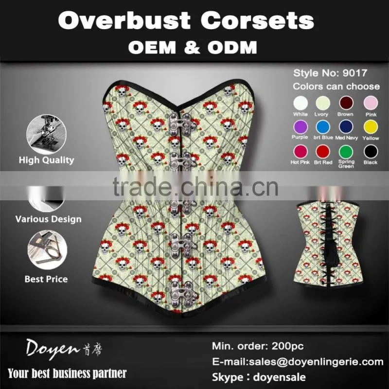 Perfect body shaper vintage cheap corset top with straps ladies tops latest design