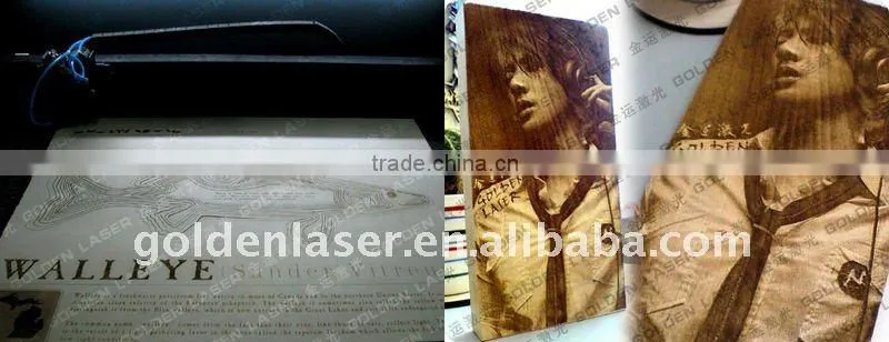 Large Size Laser Engraving Cutting for Wood