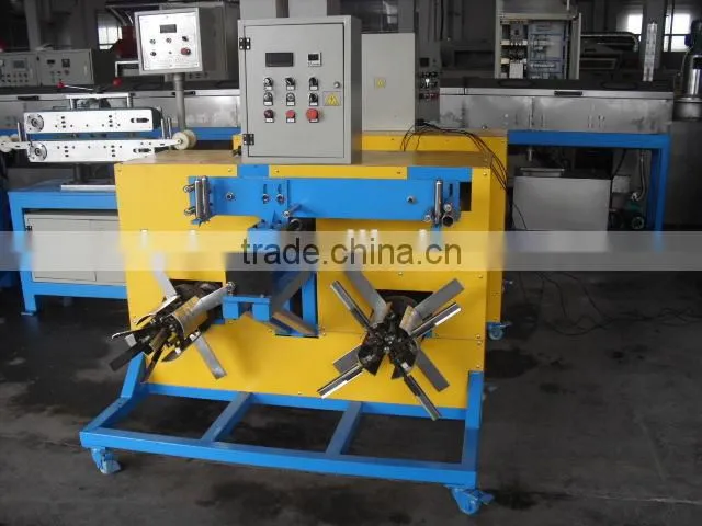 rubber machine Rubber Coiling machine with double roll winder