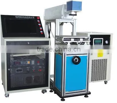 China suplier automatic YAG laser marking machine for rings with rotary