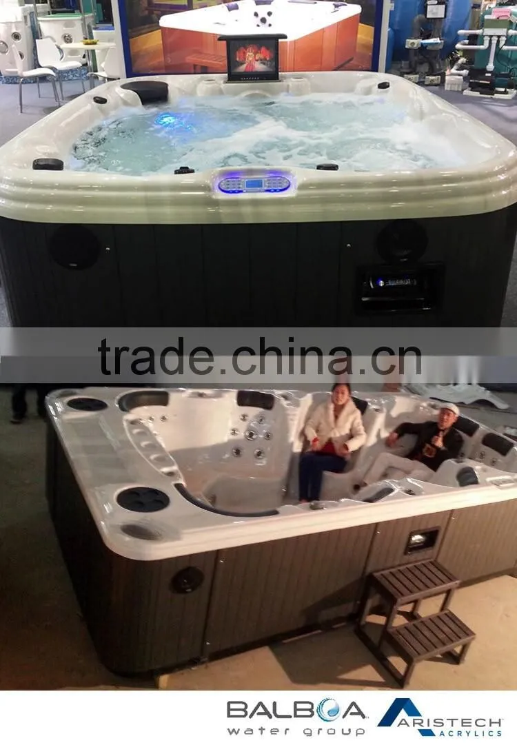 US Acrylic Fiberglass 5.8 Meters Sex Massage Mobile Swim Spa Pool JY8601