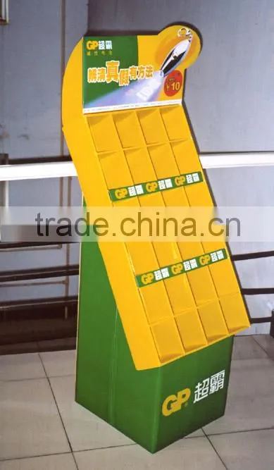 sale 4 shelves cardboard display stand for Children products