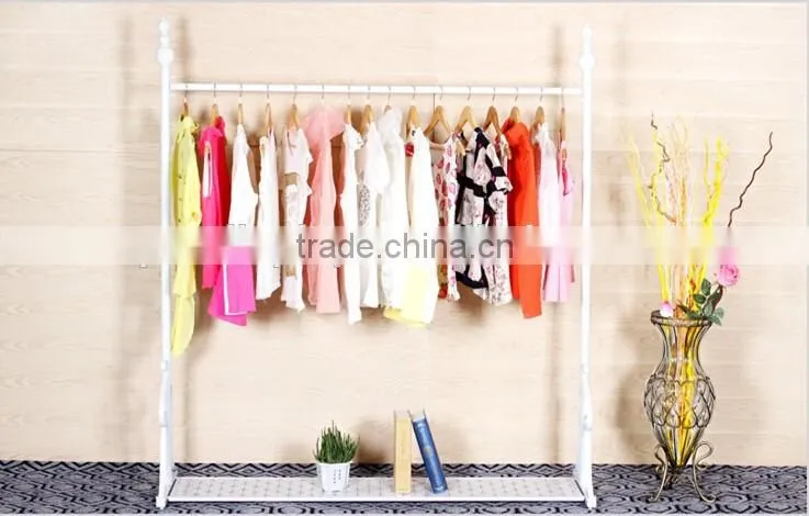 Factory direct sale metal display stand for clothes shop