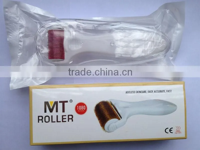 360 Degree Rotation Derma roller can be rotating head or fixed head at will