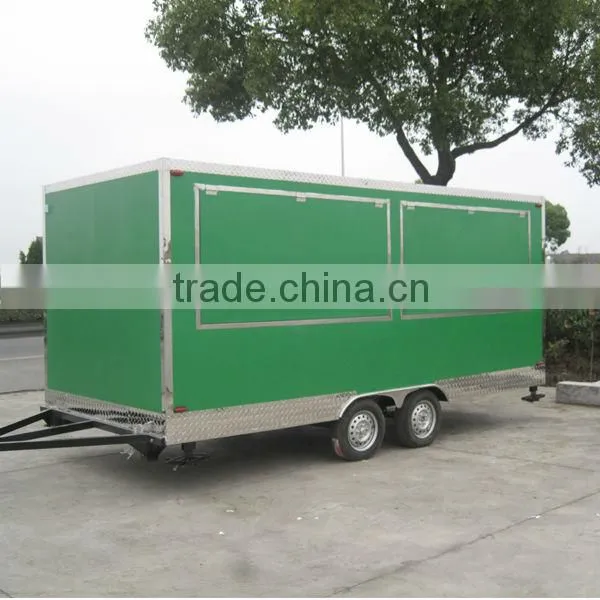 2016 Shanghai Newly style JX-FS480B Customized Mobile cooking trailer