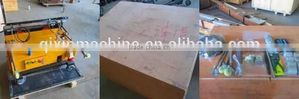 high quality cement plastering machine | auto wall rendering machine