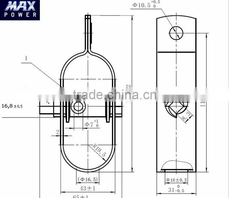 Econo-Gro Greenhouse shading system metal wire grip/wire tightener
