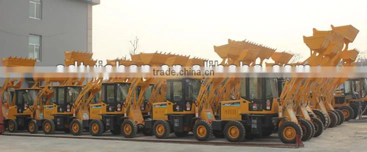 New Designed 1.5 Ton Mini Wheel Loader ZL915 With CE 38 kw