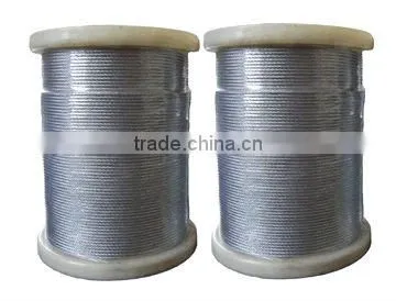 hoisting stainless steel wire rope