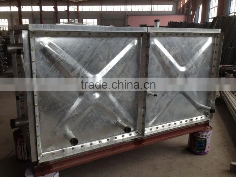hot-dipped galvanized pressed steel water tank/Water tank for agricultural irrigation