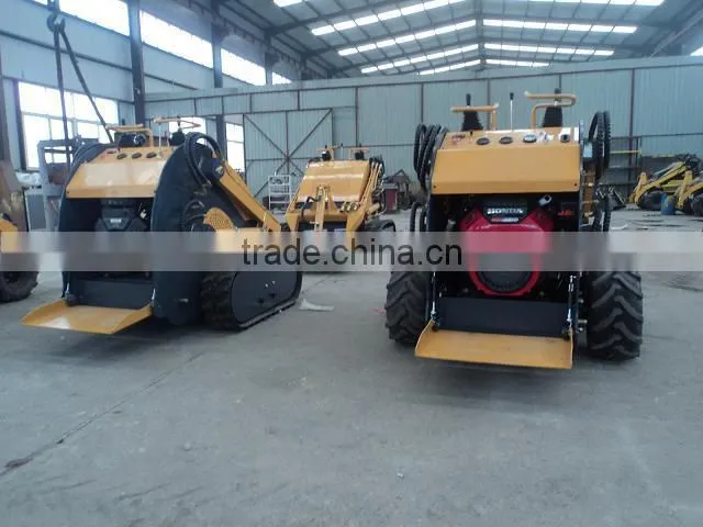 hot sale W720/W720T KOHLER engine mini Track skid loader with CE