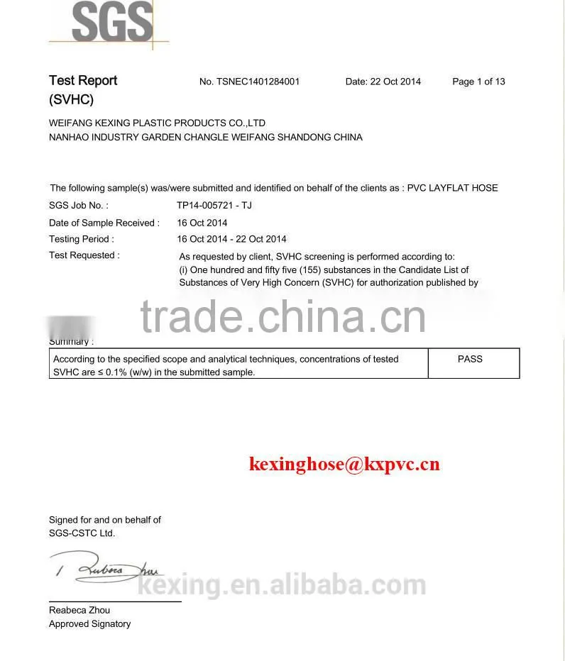 Patented high automation production machine for pvc clear hose