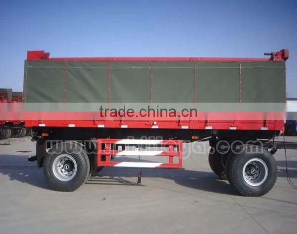 15ton 20ton side tipping full trailer side dump full trailer