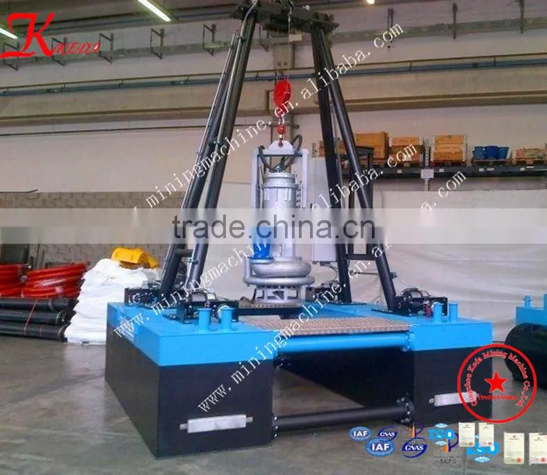 River Sand Dredger With Submersible Pump In China
